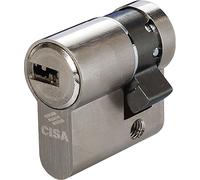 Cisa MEZZO CILINDRO ASIX MISURA 35 = 25+10 mm OTTONE NICHELATO