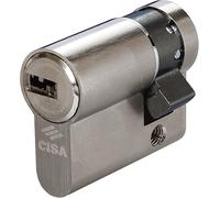 Mezzo Cilindro a profilo europeo Asix Cisa 0E304 nichelato