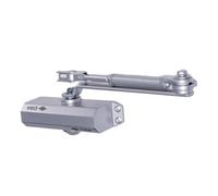 Chiudiporta aereo 'serie 604' 'c60461' con fermo - col.argento CISA