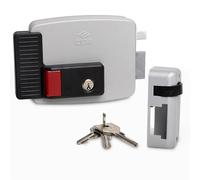 ELETTROSERRATURA PER CANCELLI CON TETTO E PULS. INT. VERNIC. 11731 N7- - mm.6...