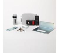 ELETTROSERRATURA PER CANCELLI CON TETTO E PULS. INT. VERNIC. 11731 N7- - mm.7...