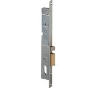 SERRATURA ELETTRICA DA INFILARE PER MONTANTI ALLUM E18 SX -front.mm 16 scrocco a