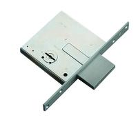 Serratura metallo infilare 57013 cisa b.q zinc f.mm 25 dm m4 h.mm 82 e.mm 52 Cis