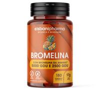 CISBANI PHARMA Bromelina Forte da 2500 GDU/g e 5000 GDU/g, 180 Compresse