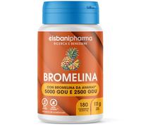 CISBANI PHARMA Bromelina Forte da 2500 GDU/g e 5000 GDU/g 180 Compresse (6 Mesi
