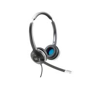 Cisco Headset 532 - Cuffia biaurale a disconnessione rapida, adattatore USB-C, colore antracite, due anni di garanzia limitata (CP-HS-W-532-USBC)