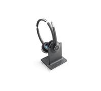 Cisco Headset 561 - Cuffie DECT biaurali wireless con base standard per USA e Canada, colore antracite, un anno di garanzia limitata (CP-HS-WL-562-S-EU=)