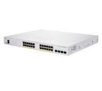 Cisco Business CBS250-24FP-4G Smart Switch | 24 porte GE | PoE completo | 4x1G SFP | Protezione a vita limitata (CBS250-24FP-4G)