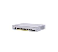 Cisco Business CBS250-8P-E-2G Smart Switch | 8 porte GE | PoE | Ext PS | 2x1G Combo | Limited Lifetime Protection (CBS250-8P-E-2G)