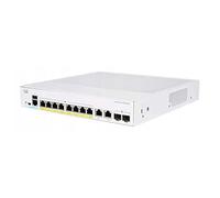 Cisco Business CBS250-8T-E-2G Smart Switch, 8 porte GE Ext PS, 2x1G Combo, Limited Lifetime Protection (CBS250-8T-E-2G)