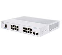 Cisco Business CBS350-16T-E-2G Managed Switch | 16 porte GE | Ext PS | 2x1G SFP | Limited Lifetime Protection (CBS350-16T-E-2G)