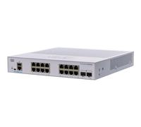 Cisco Business CBS350-16T-E-2G Managed Switch | 16 porte GE | Ext PS | 2x1G SFP | Limited Lifetime Protection (CBS350-16T-E-2G)