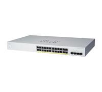 Cisco CBS220-24P-4X Gestito L2 Gigabit Ethernet (10/100/1000) Supporto Power over Ethernet (PoE) Bianco