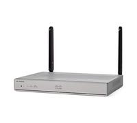 Cisco C1111-4PWE Integrated Services Router con 4 porte doppie Gigabit Ethernet (GbE), router GE WAN con Wi-Fi 802.11ac -E, un anno di garanzia hardware limitata (C1111-4PWE)