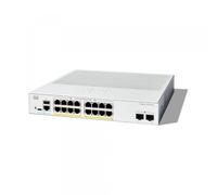 Switch di rete Cisco Catalyst 1200 Gestito L2 Gigabit Ethernet (10/100/1000) Supporto Power over (PoE) Grigio [C1200-16P-2G]