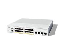 Cisco Catalyst 1300-16P-4X Managed Switch, 16 porte GE, PoE, 4 porte SFP+ 10GE, protezione limitata a vita (C1300-16P-4X)