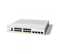 Cisco Catalyst 1300-16P-4X Managed Switch, 16 porte GE, PoE, 4 porte SFP+ 10GE, protezione limitata a vita (C1300-16P-4X)