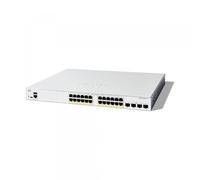 Switch di rete Cisco Catalyst 1300 Gestito L2/L3 Gigabit Ethernet (10/100/1000) Supporto Power over (PoE) Grigio [C1300-24FP-4X]