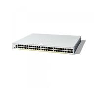Switch di rete Cisco Catalyst 1300 Gestito L2/L3 Gigabit Ethernet (10/100/1000) Supporto Power over (PoE) Grigio [C1300-48P-4G]