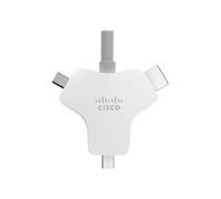 Cisco CAB-HDMI-MUL4K-9M= Cavo video e adattatore HDMI Tipo A (Standard) HDMI + Mini DisplayPort + USB Tipo-C Argento - Nouvo