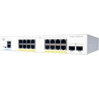 Cisco Catalyst C1000-16P-2G-L switch di rete Gestito L2 Gigabit Ethernet (10/100/1000) Grigio Supporto Power over (PoE) [C1000-16P-2G-L]