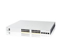 Cisco Catalyst 1200-24fP-4x Rackmount Gigabit Managed Switch, 24x RJ-45, 4x Sfp+, 375w Poe+