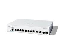 Cisco Catalyst 1200-8T-E-2G Smart Switch, 8 porte GE, alimentatore esterno, 2 po