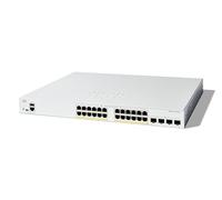 Cisco Catalyst 1300-24FP-4G Managed Switch, 24 porte GE, Full PoE, 4 porte SFP 1GE, protezione limitata a vita (C1300-24FP-4G)