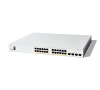 Switch di rete Cisco Catalyst 1300 Gestito L2/L3 Gigabit Ethernet (10/100/1000) Supporto Power over (PoE) Grigio [C1300-24FP-4X]