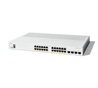 Switch di rete Cisco Catalyst 1300 Gestito L2/L3 Gigabit Ethernet (10/100/1000) Supporto Power over (PoE) Grigio [C1300-24P-4G]