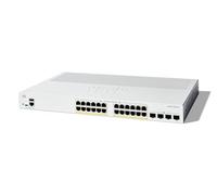 Switch di rete Cisco Catalyst 1300 Gestito L2/L3 Gigabit Ethernet (10/100/1000) Supporto Power over (PoE) Grigio [C1300-24P-4X]