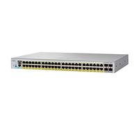 Cisco Catalyst 2960L-48TQ-LL - Switch di rete a 48 porte Gigabit Ethernet, 4 porte uplink SFP+ da 10G, funzionamento senza ventole, garanzia limitata a vita con formula avanzata (WS-C2960L-48TQ-LL)