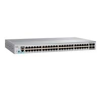 Cisco Catalyst 2960L-48TS-LL - Switch di rete a 48 porte Gigabit Ethernet, 4 porte uplink SFP da 1G, funzionamento senza ventole, garanzia limitata a vita con formula avanzata (WS-C2960L-48TS-LL)