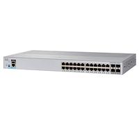 Cisco Catalyst 2960L-SM-24TQ - Switch di Rete a 24 Porte Gigabit Ethernet, 4 Porte uplink SFP+ da 10G, Funzionamento Senza ventole, Garanzia Limitata a Vita con Formula avanzata (WS-C2960L-SM-24TQ)