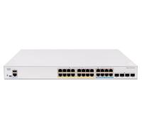 Cisco Catalyst C1300X-24P-4X Smart Switch, 24 Port GE, PoE, 4x10G SFP+, Limited Life Protection (C1300X-24P-4X)