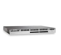Cisco Catalyst WS-C3850-12XS-S Managed Black, Grey Network Switch - Network Switches (Managed, Rack mounting)