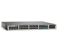 Cisco Catalyst WS-C3850-48U-L Managed L3 Gigabit Ethernet (10/100/1000) Power over Ethernet (PoE) 1U Grey network switch - Network Switches (Managed, L3, Gigabit Ethernet (10/100/1000), Power over Ethernet (PoE), Rack mounting, 1U)