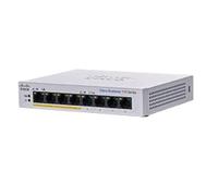 Cisco CBS110-8PP-D Connessione Ethernet Gigabit L2 (10/100/1000) non gestita, con supporto di alimentazione tramite Ethernet (PoE) Grigio - Nouvo