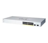 Switch di rete Cisco CBS220-16P-2G Gestito L2 Gigabit Ethernet (10/100/1000) Supporto Power over (PoE) Bianco [CBS220-16P-2G-UK]