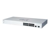 Cisco Business CBS220-16T-2G Smart Switch | 16 porte GE | 2x1G SFP | 3 anni di garanzia hardware limitata (CBS220-16T-2G-UK)
