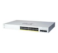 Cisco CBS220-24P-4G-EU Smart 24-port GE, PoE+ 195W, 4x1G SFP