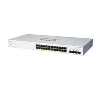 Switch di rete Cisco CBS220-24T-4G Gestito L2 Gigabit Ethernet (10/100/1000) 1U Bianco [CBS220-24T-4G-UK]