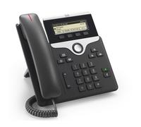 Cisco CP-7811 Telefono da tavolo SIP gratuito, con 1 linea e facile da usare
