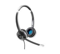 Cisco Headset 532 - Cuffia biaurale a disconnessione rapida, adattatore USB-C, colore antracite, due anni di garanzia limitata (CP-HS-W-532-USBC)