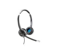 Cisco cuffie auricolari cablati sovraurali per ufficio nero e grigio