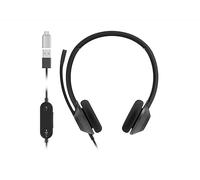 Cisco Cuffie 322Q USB-C – Biaurali con cavo, Controller Microsoft Teams, Carbon Black
