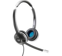 Cisco Headset 532 - Cuffia biaurale a disconnessione Rapida, Adattatore USB-A, Colore Antracite, Due Anni di Garanzia Limitata (CP-HS-W-532-USBA=)