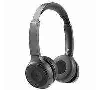 Cisco Headset 730, Wireless Dual On-Ear Bluetooth Headset with Case, USB-A HD Bl