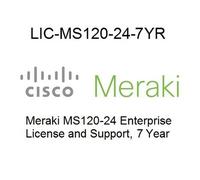 CISCO MERAKI MS120-24 ENTERPRISE LICENSE AND SUPPORT 7 YEARS NEW