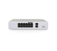 Cisco Meraki MS130-12X Switch L2 Gestito con supporto PoE, 1U, alluminio